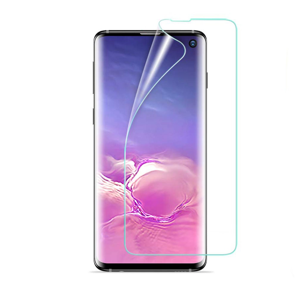 Защитная плёнка для Samsung Galaxy S10, 1 стор., глянцевая, прозрачн., бесцветная