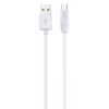 USB-кабель hoco X1, Type-C, пластик, 1.0 м, круглый, белый
