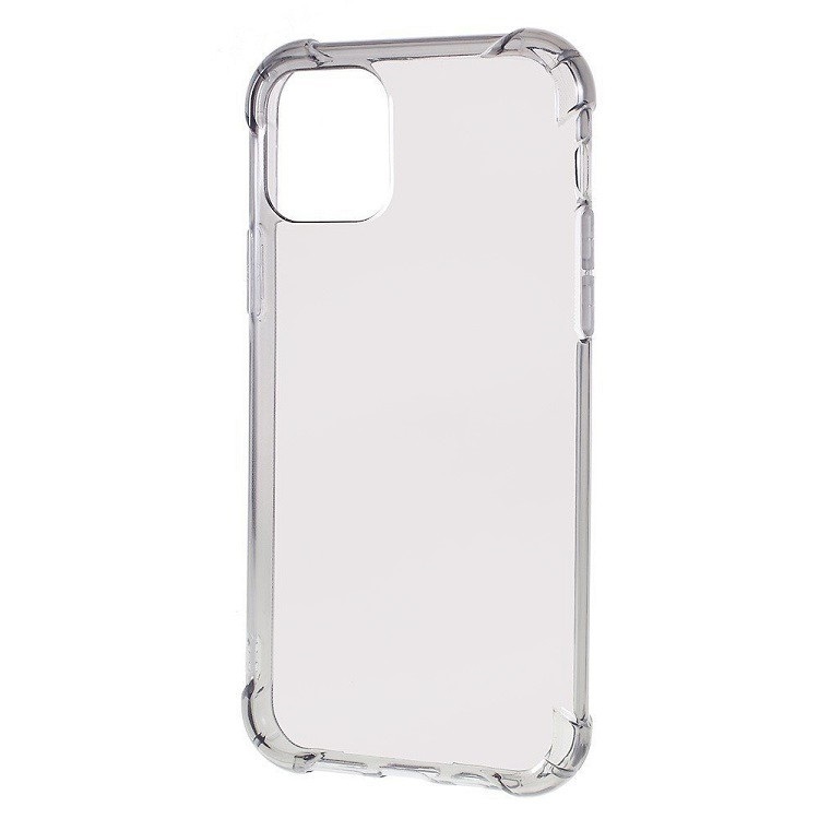 Накладка iPhone 11 силикон/усиленные углы/прозрачная, бесцветная