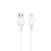 USB-кабель hoco X13, micro USB, пластик, 1.0 м, круглый, белый