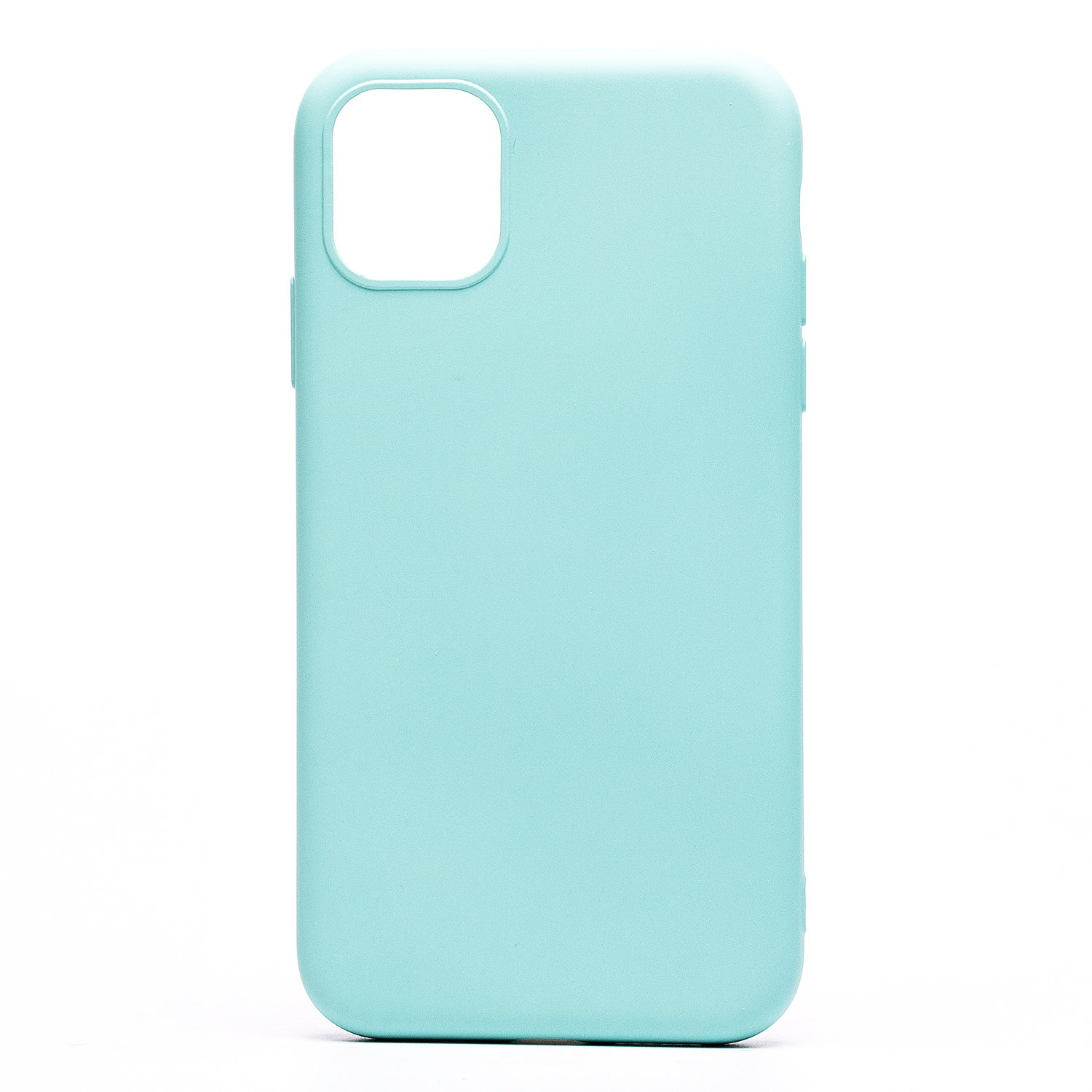 Накладка для Apple iPhone 11 Pro, силикон, гладкая, непрозрачн., бирюзовая