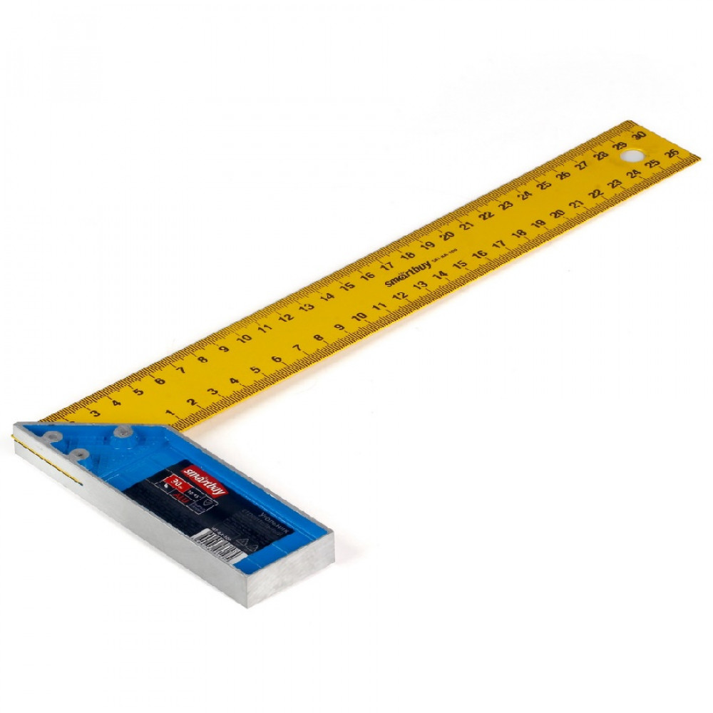 Угольник строительный Smartbuy 300мм, 90 и 45 градусов SBT-8A-300 