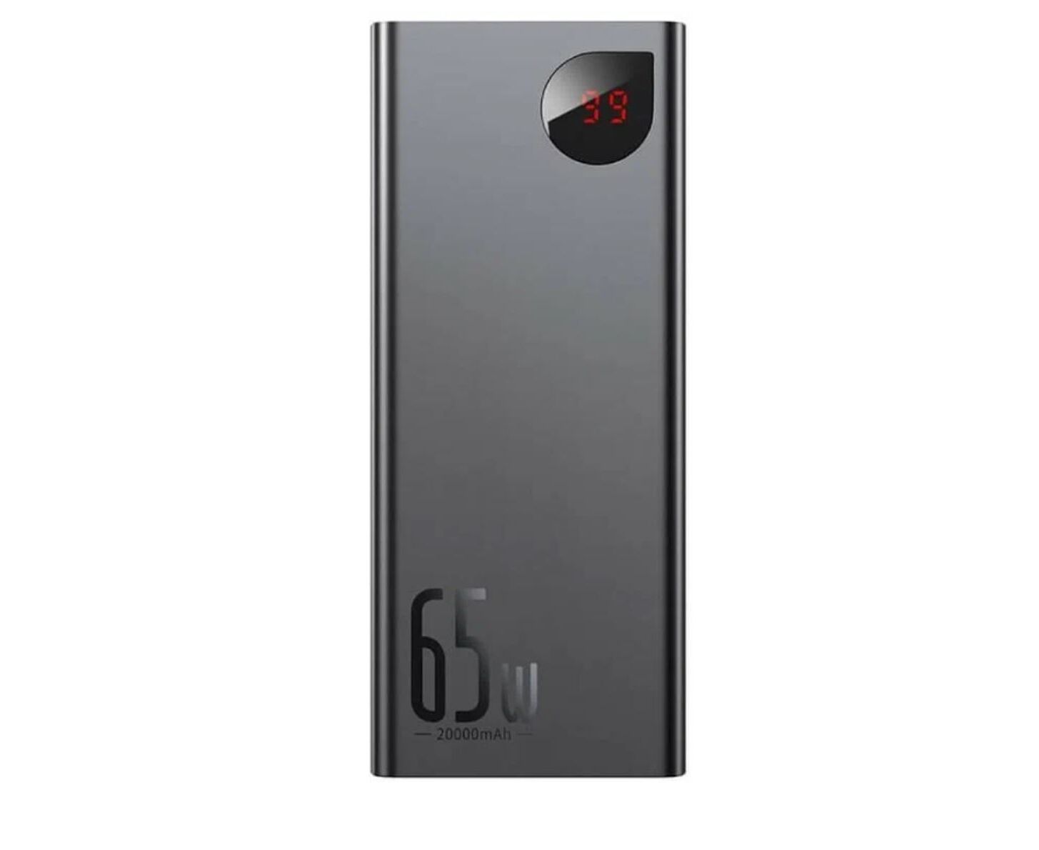 Powerbank Baseus PPIMDA-D01, 20000 мАч, 65W, 2 USB/1 Micro USB/1 Type-C/1 Apple 8 pin, 5.0A, черный
