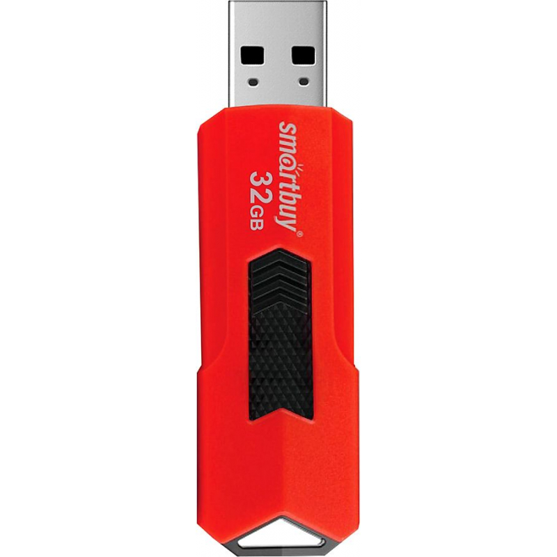 USB флэш-накопитель smartbuy 32Gb Stream SB32GBST-R3, USB 3.0, пластик, красный