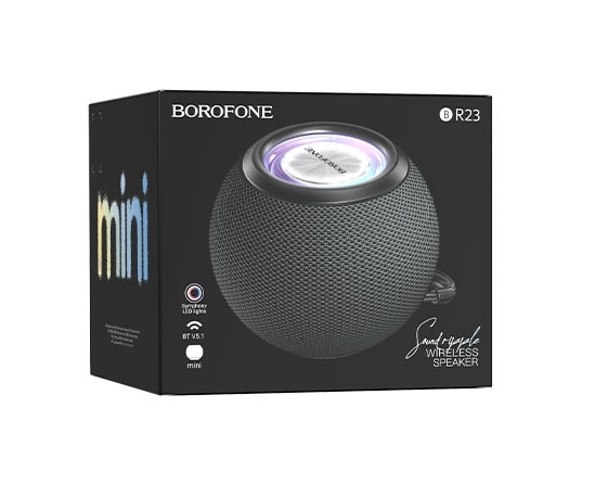 Портативная акустика BOROFONE BR23, черная