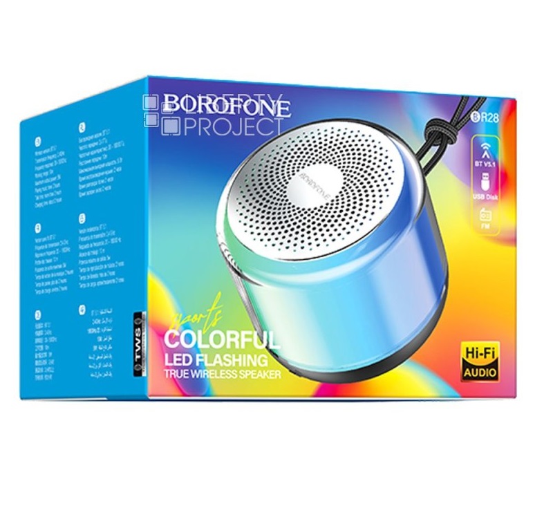 Портативная акустика BOROFONE BR28, черная