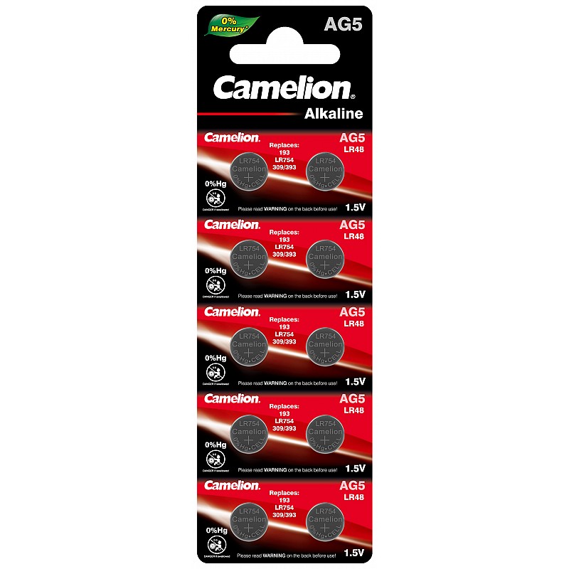 Батарейка Camelion AG5 BL10