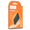 Powerbank hoco J115 5000 мАч, 2.0A, 2 USB/1 Type-C, пластик, черный