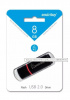USB флэш-накопитель smartbuy 8Gb Crown SB8GBCRW-K, USB 2.0, пластик, черный