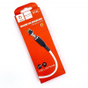 USB-кабель Denmen D18L, Apple 8 pin, силикон, 1.0 м, круглый, белый