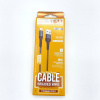 USB-кабель YK DESIGN YK-S25, Apple 8 pin, нейлон, 1.0 м, круглый, черный