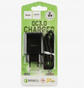 СЗУ 2в1 hoco C72Q, micro, 3.0A, 1 USB, 5V/9V/12V, 1.0 м, черный