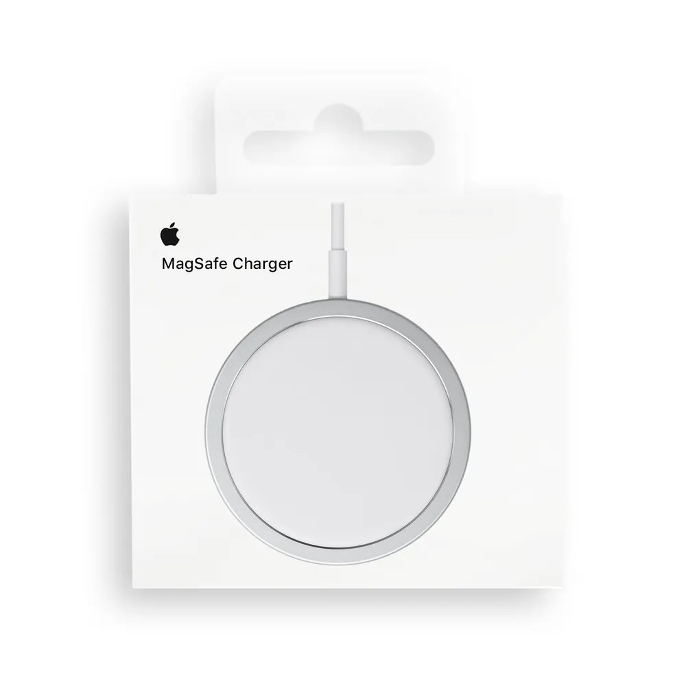 БЗУ Apple A2140/MHXH3ZM/A  ORIGINAL, MagSafe Charger, силикон, белое