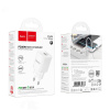 АП сетевой hoco C149A, QC 3.0, 1Type-C/1 USB, PD30W, пластик, белый