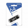 USB флэш-накопитель smartbuy 64Gb Glossy SB64GBGS-K, USB 2.0, пластик, черный